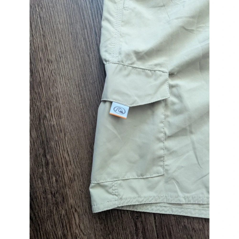 Quiksilver Swim Trunks Mens‎ XL NWT Tan Beige Kona Point Beach Board Shorts